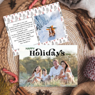 Happy Holidays Photo Card