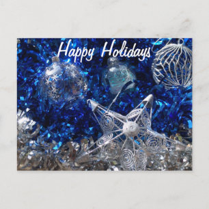 Happy Holidays postcard