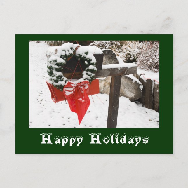 Happy Holidays Postcard (Front)