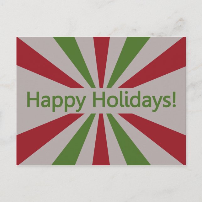 Happy Holidays postcard (Front)
