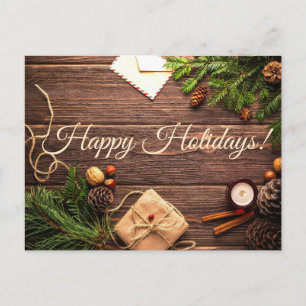 Happy Holidays Postcard