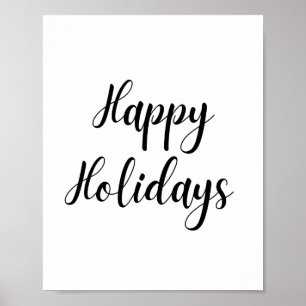 Happy Holidays Poster