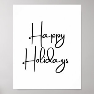 Happy Holidays Poster