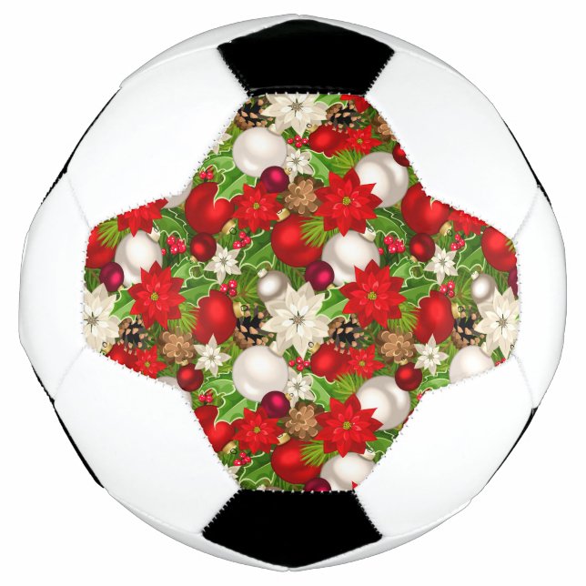 Happy Holidays Soccer Ball (Front)