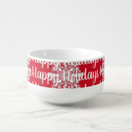 Happy Holidays Soup / Hot Cocoa Mug