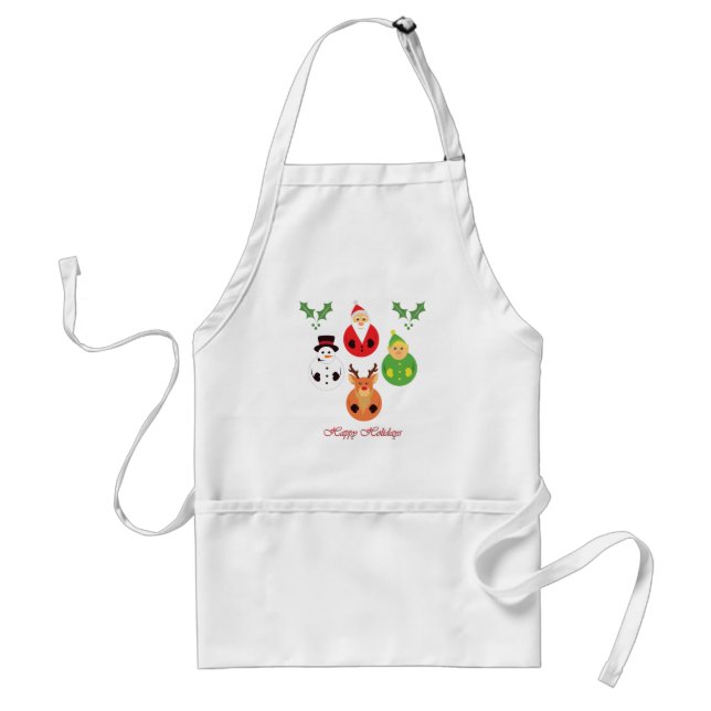 Happy Holidays! Standard Apron (Front)
