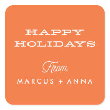 Happy Holidays Sticker