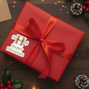 Happy Holidays Stickers, Happy Mail Sticker