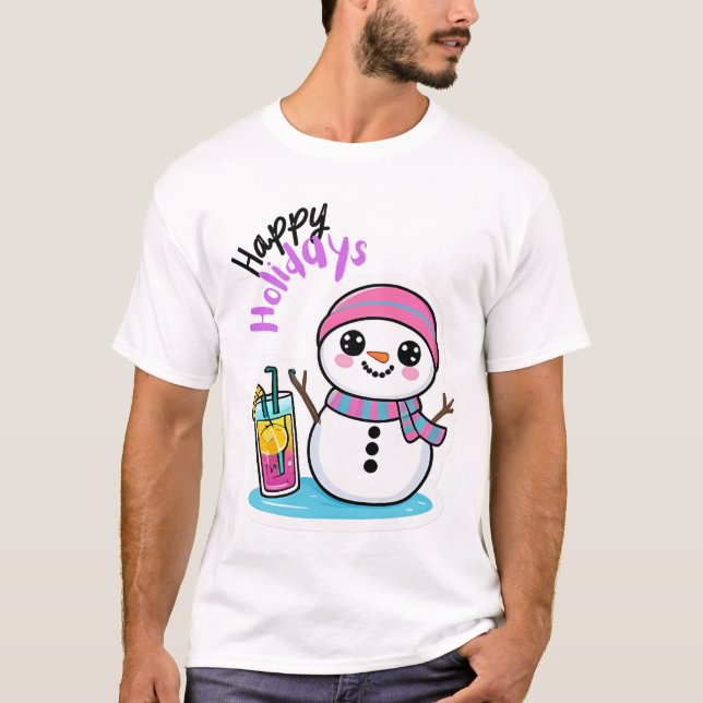 Happy Holidays T-Shirt (Front)
