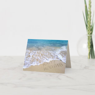 Happy Holidays Thank You business Card