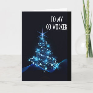 HAPPY HOLIDAYS TO MY **CO-WORKER** HOLIDAY CARD