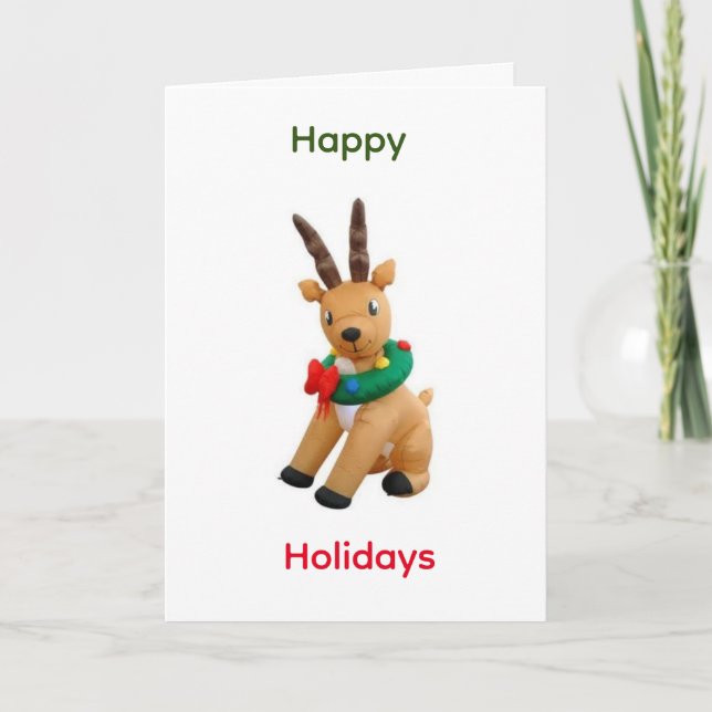 HAPPY HOLIDAYS TO "YOU" (CHILDREN) HOLIDAY CARD (Front)
