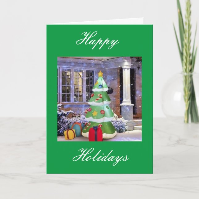 HAPPY HOLIDAYS TO "YOU" HOLIDAY CARD (Front)