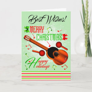 Happy Holidays / Trini Christmas Holiday Card