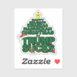 Happy Holidays Trump Sucks<br><div class="desc">"Happy Holidays Kwanzaa Hanukkah Christmas and Trump Sucks" sticker just in time for the holidays</div>