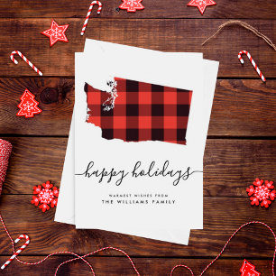 HAPPY HOLIDAYS Warm Wishes From Washington