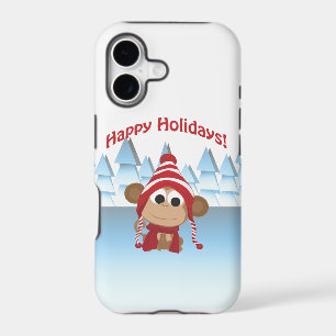 Happy Holidays! Winter Monkey