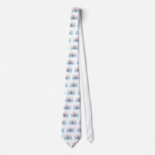 Happy Holidays! Winter Monkey Tie