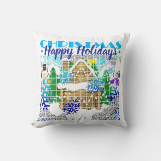 HAPPY HOLIDAYS | Winter Wonderland | Advent | Cushion