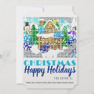 HAPPY HOLIDAYS | WINTER WONDERLAND DREAMS | Ver.2 Holiday Card