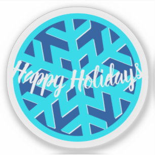 HAPPY HOLIDAYS   WINTER WONDERLAND   Snowflake  