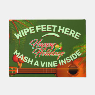 Happy Holidays with Marac and Cuatro Caribbean Doormat