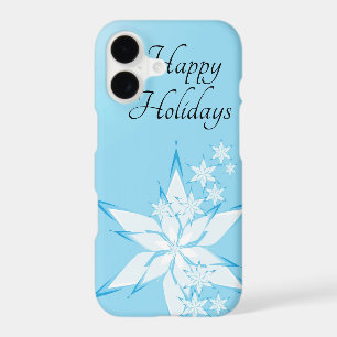Happy Holidays with Snowflake Art