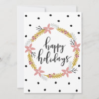 Happy Holidays Write Your Own Message