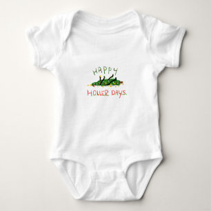 Happy Hollerdays 1 - O Christmas tree. Baby Bodysuit