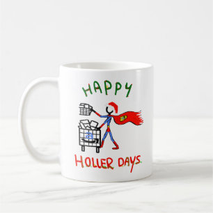 Happy Hollerdays 8 - Amazon Employee. Coffee Mug