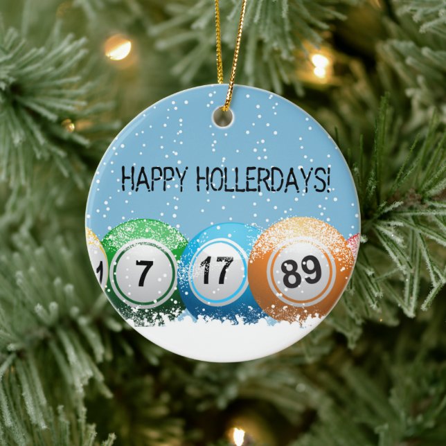 Happy Hollerdays Ornament (Tree)