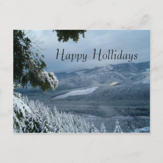 Happy Hollidays Holiday Postcard