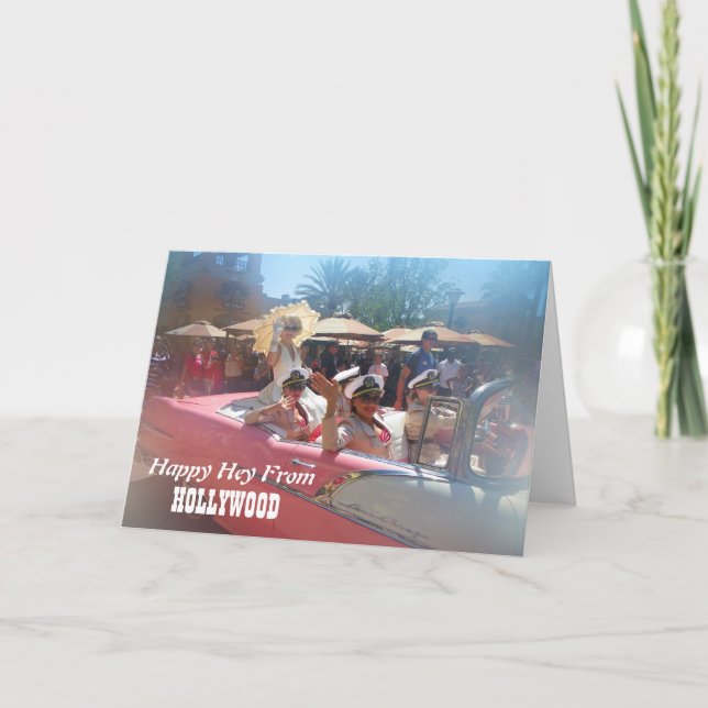Happy Hollywood Greeting Card! Card (Front)