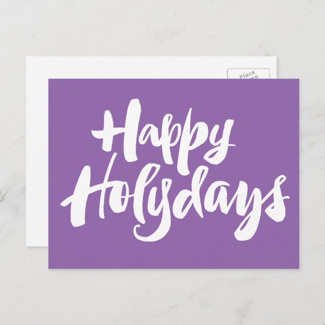 Happy Holy Days Holydays Religious Christmas Holiday Postcard (Front/Back)