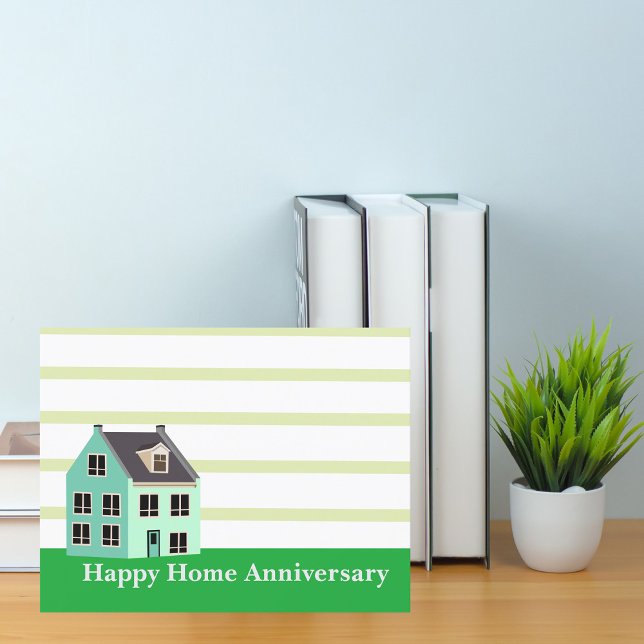 Happy Home Anniversary Realtor Card (Creator Uploaded)