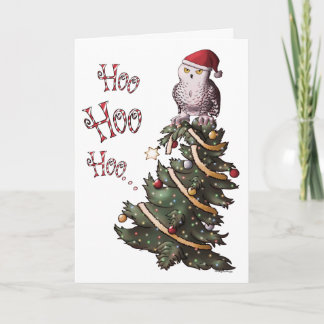 Happy Hoolidays Card