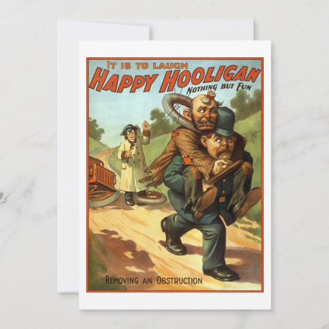 Happy Hooligan - Removing an Obstruction (Front)