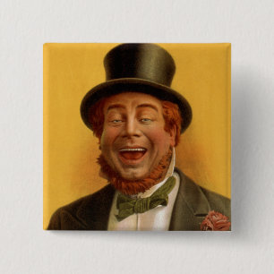 Happy Hooligan's Trip Around the World 15 Cm Square Badge