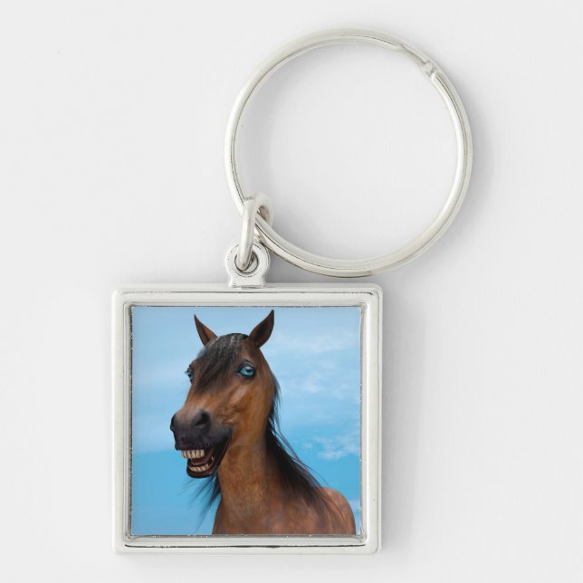 Happy Horse Key Ring (Front)