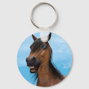 Happy Horse Key Ring
