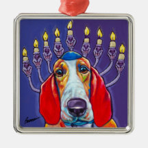 Happy Houdakkah Ornament by Ron Burns