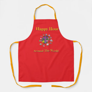 Happy Hour Around The World Red Apron