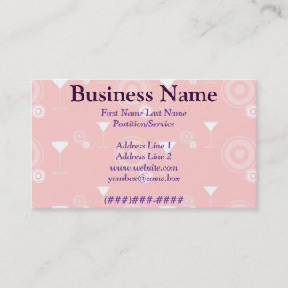 Happy Hour Business Card