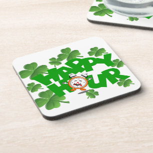 Happy hour coaster