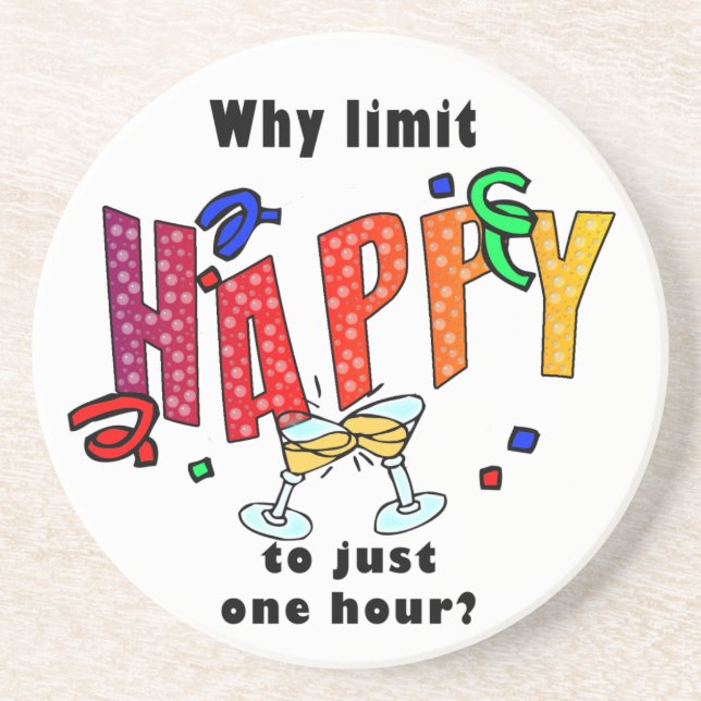 Happy Hour Coaster (Front)