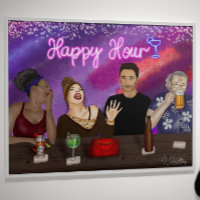 Happy Hour | Digital Art