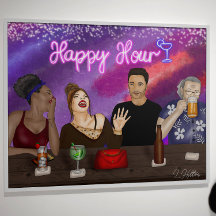 Happy Hour | Digital Art