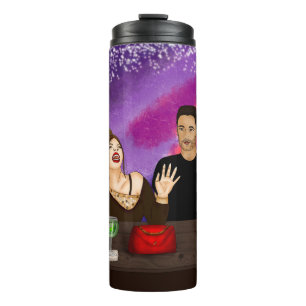 Happy Hour   Diversity Artwork Thermal Tumbler