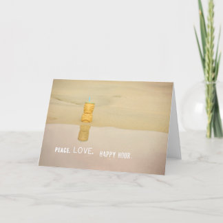 HAPPY HOUR Greeting Card