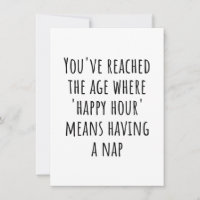“Happy Hour” Means Nap Time – Funny Retirement